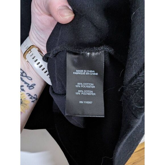 Zachary Prell Men's Black Quarter Zip Light Weight Pullover Sweater - Size XL - Picture 6 of 6